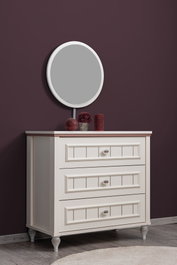 Hanah Home Ezgi Cómoda en Crema claro